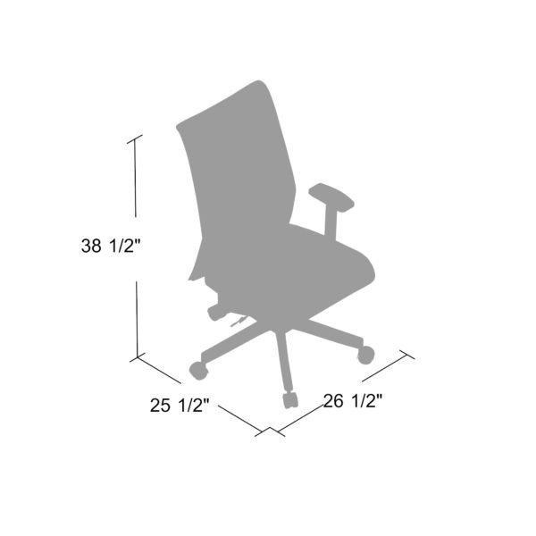 office chair size