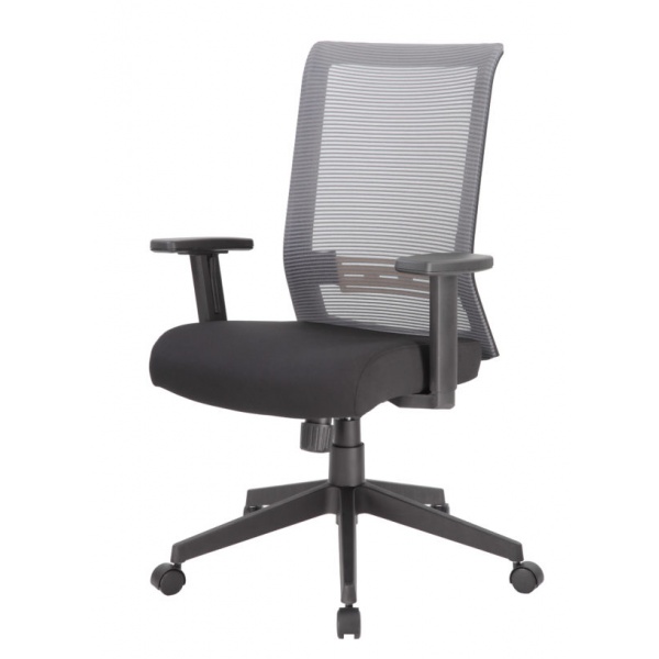 black office chair with back mesh