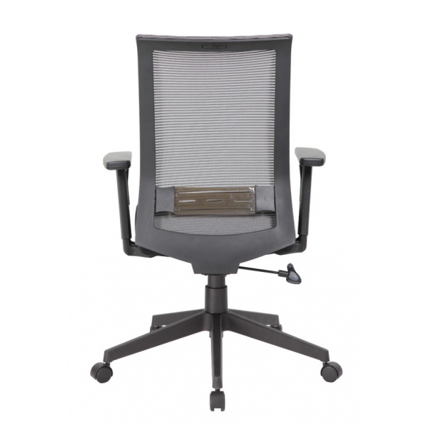 mesh back black office chair